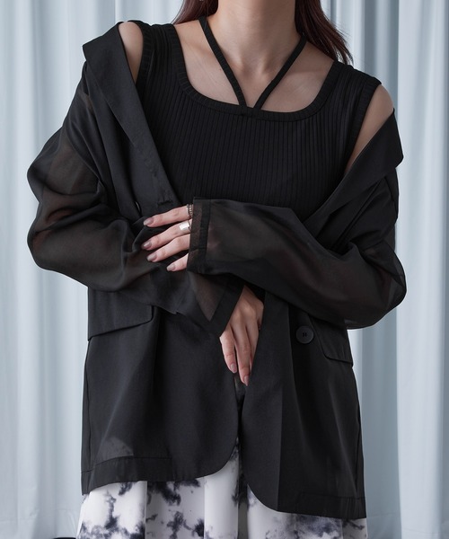 Ellno de Mavie（エルノデメヴィ）の「シアーテーラードジャケット