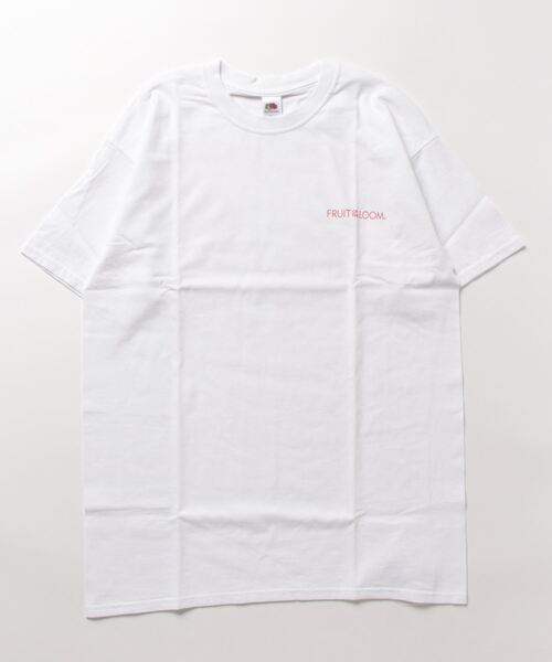 FRUIT OF THE LOOM(フルーツオブザルーム)の「プリントTシャツ 23 / 半袖 / バック / フォト / プリント / ワンポイント / ロゴ / カジュアル / ユニセックス(Tシャツ/カットソー・メンズ・サックスブルー/イエロー/レッド/グリーン・M/L/XL)」の4枚目の写真
