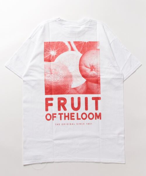 FRUIT OF THE LOOM(フルーツオブザルーム)の「プリントTシャツ 23 / 半袖 / バック / フォト / プリント / ワンポイント / ロゴ / カジュアル / ユニセックス(Tシャツ/カットソー・メンズ・サックスブルー/イエロー/レッド/グリーン・M/L/XL)」の5枚目の写真