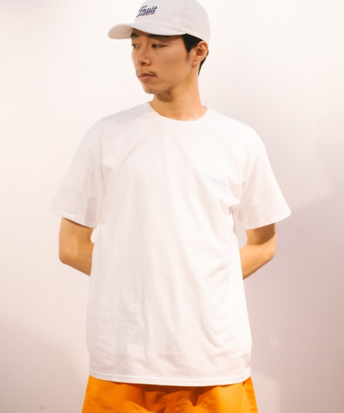 FRUIT OF THE LOOM(フルーツオブザルーム)の「プリントTシャツ 23 / 半袖 / バック / フォト / プリント / ワンポイント / ロゴ / カジュアル / ユニセックス(Tシャツ/カットソー・メンズ・サックスブルー/イエロー/レッド/グリーン・M/L/XL)」の6枚目の写真