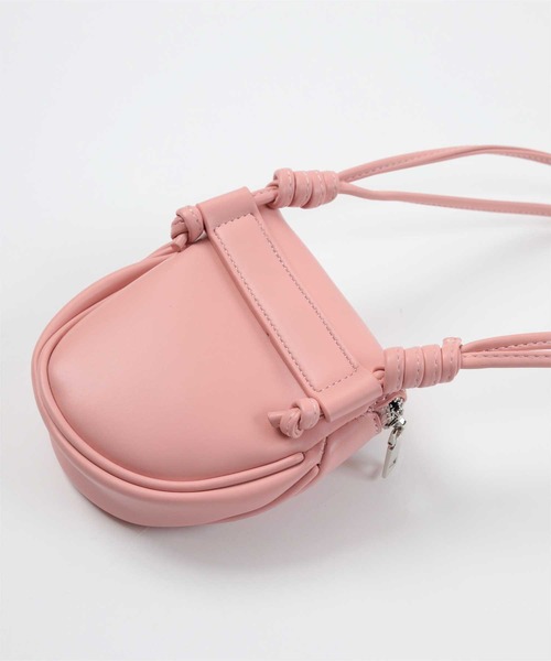 miette（ミエット）の「シンプルミニショルダーバッグ（ショルダーバッグ・レディース・アイボリー/ピンク/ブラック・FREE）」の5枚目の写真