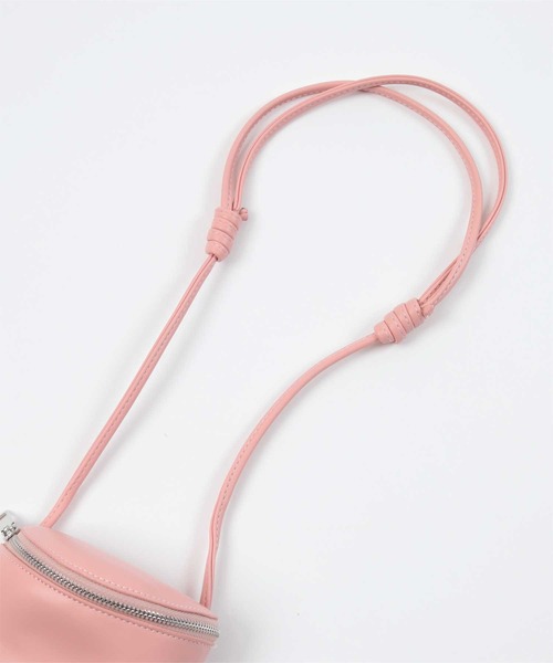 miette（ミエット）の「シンプルミニショルダーバッグ（ショルダーバッグ・レディース・アイボリー/ピンク/ブラック・FREE）」の12枚目の写真