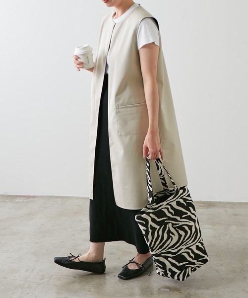 Actually（アクチュアリー）の「アニマルジャガードトート（トートバッグ・レディース・ゼブラ/アニマル・フリー）」の4枚目の写真