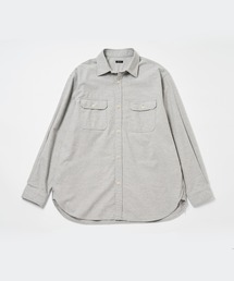ADAM ET ROPE' | 【WILD LIFE TAILOR】コットンフラノ オーバーサイズ シャツ(シャツ/ブラウス)