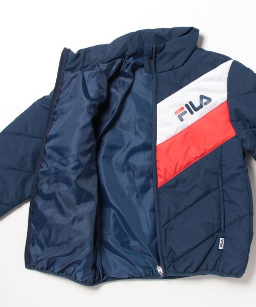 FILA(フィラ)の「FILA/フィラ キッズ ジャケット(アウター)(その他アウター・キッズ・ネイビー/グリーン・130/140/150/160)」の4枚目の写真