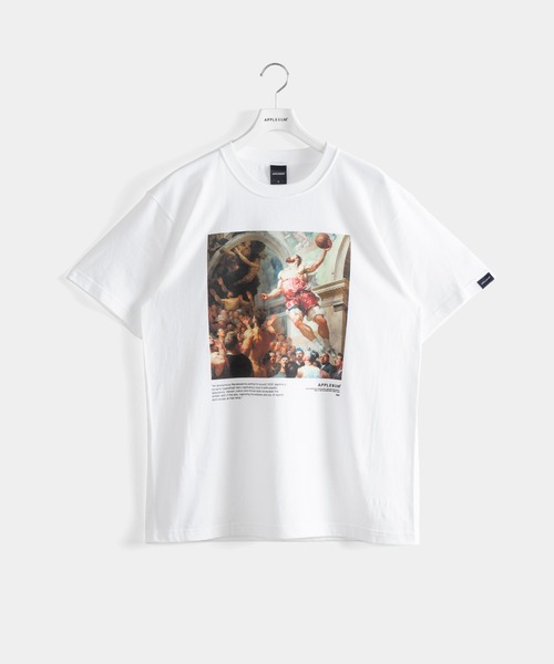 APPLEBUM（アップルバム）の「“The Birth of Hero" T-shirt（Tシャツ/カットソー・メンズ・ブラック/ホワイト・XX-LARGE/MEDIUM/X-LARGE/LARGE/SMALL）」の2枚目の写真
