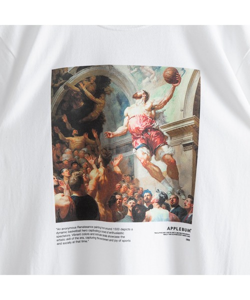 APPLEBUM（アップルバム）の「“The Birth of Hero" T-shirt（Tシャツ/カットソー・メンズ・ブラック/ホワイト・XX-LARGE/MEDIUM/X-LARGE/LARGE/SMALL）」の4枚目の写真