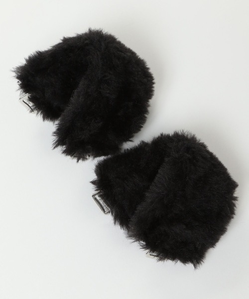 niko and...（ニコアンド）の「オリジナルフェイクムートン2WAYスリッポン（スリッポン・レディース・キャメル/その他/ブラック・MEDIUM/LARGE）」の15枚目の写真