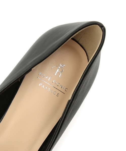 ROPE' PICNIC（ロペピクニック）の「スムースプレーンパンプス（パンプス・レディース・ブラック・23.0cm/23.5cm/24.0cm/24.5cm）」の7枚目の写真