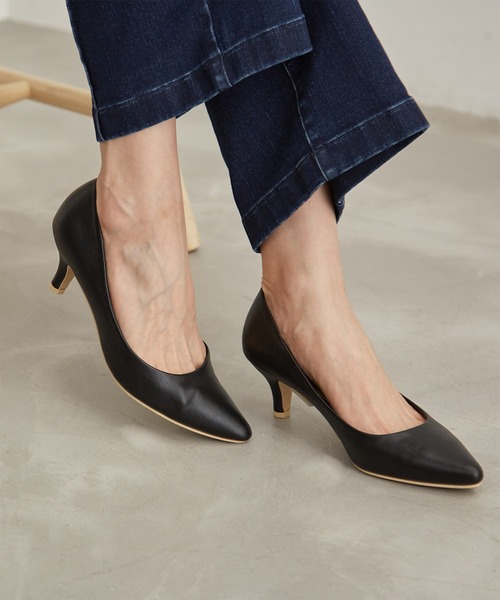 ROPE' PICNIC（ロペピクニック）の「スムースプレーンパンプス（パンプス・レディース・ブラック・23.0cm/23.5cm/24.0cm/24.5cm）」の11枚目の写真