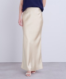 ur's（ユアーズ）の「サテンマーメイドマキシスカート（スカート）」