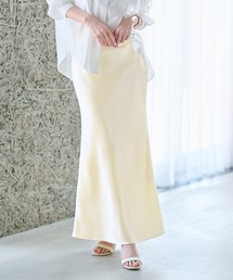 ur's（ユアーズ）の「サテンマーメイドマキシスカート（スカート）」