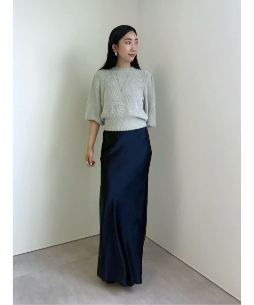ユナイテッドアローズ サテン マーメイド マキシスカート UNITED ARROWS（ユナイテッドアローズ）の「サテン マーメイド