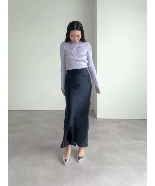 まゆKONsovスカート CINOH/チノ】BLACK FORMAL TIGHT SKIRT/ブラックフォーマル