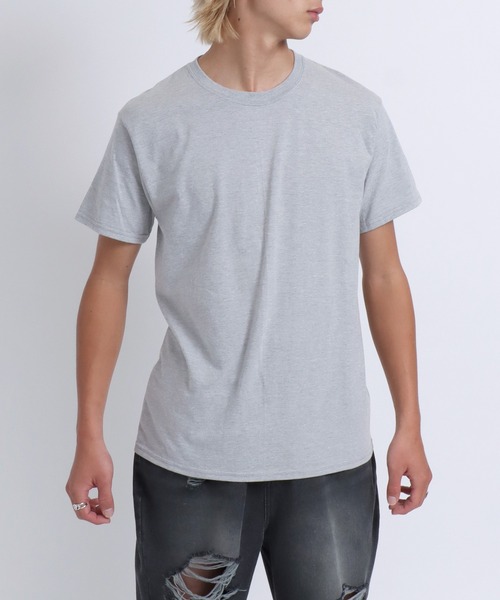 HANES(ヘインズ)の「Hanes(ヘインズ)ベーシックインナーウェア無地半袖Tシャツ3枚セット/パックTシャツ3P メンズ(Tシャツ/カットソー・メンズ・グレー/ホワイト/ブラック・M/L/LL)」の18枚目の写真