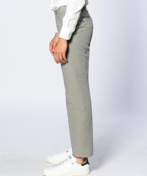 Camoshita UNITED ARROWS リネン スラックス 46 緑 UNITED ARROWS（ユナイテッドアローズ）の「＜Camoshita UNITED
