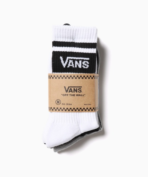 VANS（バンズ）の「VANS/ヴァンズ 3P LOGO SOCKS ロゴソックス（ソックス/靴下・メンズ・マルチ・S/M）」の8枚目の写真