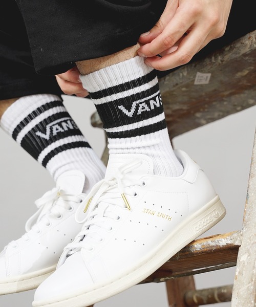 VANS（バンズ）の「VANS/ヴァンズ 3P LOGO SOCKS ロゴソックス（ソックス/靴下・メンズ・マルチ・S/M）」の7枚目の写真