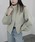 Reurie'iEBj́uyVFǉz_uWbvV[gE[R[g / original wzip short wool coat X^hJ[R[g V[g RN[VGbg V[gR[g E[ t@Xi[ AC{[ O[W uE O[ ubN nClbNȋAE^[jvbCgJ[L
