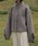 Reurie'iEBj́uyVFǉz_uWbvV[gE[R[g / original wzip short wool coat X^hJ[R[g V[g RN[VGbg V[gR[g E[ t@Xi[ AC{[ O[W uE O[ ubN nClbNȋAE^[jvbAbVO[