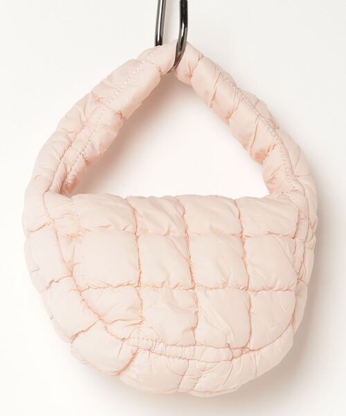 Anthe(アンテ)の「【Anthe】キルトハンドBAG / ANT-0004(ハンドバッグ・レディース・ホワイト/グリーン/ピンク/ベージュ/オレンジ/ブラック/ブルー・FREE)」の6枚目の写真
