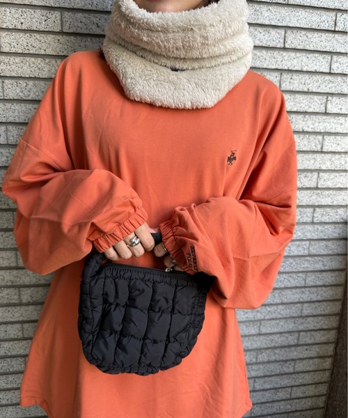 Anthe(アンテ)の「【Anthe】キルトハンドBAG / ANT-0004(ハンドバッグ・レディース・ホワイト/グリーン/ピンク/ベージュ/オレンジ/ブラック/ブルー・FREE)」の3枚目の写真
