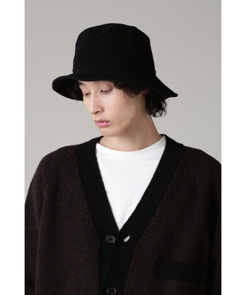 MARGARET HOWELL（マーガレットハウエル）の「MOLESKIN（ハット・メンズ・ブラック・FREE）」の9枚目の写真