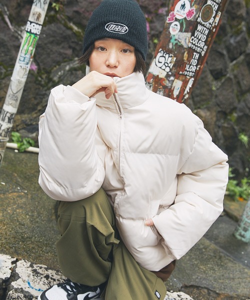 MSG（エムエスジー）の「ハイネックボリュームエコダウンジャケット（ダウンジャケット/コート・メンズ・ブルー/ライトグレー/ブラック/ブラウン/アイボリー/チャコール・S/XL/L/M）」の12枚目の写真