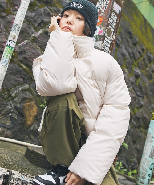 MSG（エムエスジー）の「ハイネックボリュームエコダウンジャケット（ダウンジャケット/コート・メンズ・ブルー/ライトグレー/ブラック/ブラウン/アイボリー/チャコール・S/XL/L/M）」の13枚目の写真