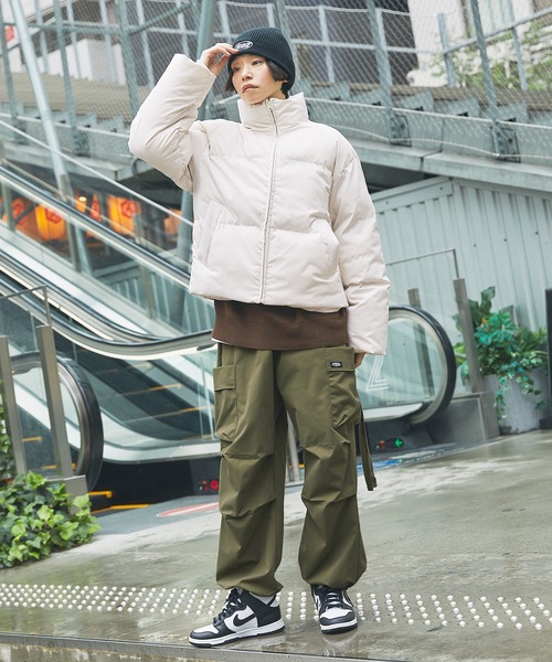 MSG（エムエスジー）の「ハイネックボリュームエコダウンジャケット（ダウンジャケット/コート・メンズ・ブルー/ライトグレー/ブラック/ブラウン/アイボリー/チャコール・S/XL/L/M）」の16枚目の写真