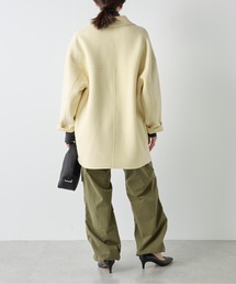 ダブルフェイスショートコート GALLARDAGALANTEガリャルダガランテ GALLARDAGALANTE（ガリャルダガランテ）の「ダブルフェイス