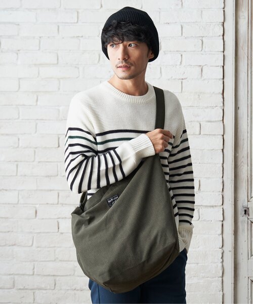 ikka(イッカ)の「ナバルボーダーニット(ニット/セーター・メンズ・オフホワイト/グレー/ネイビー・M/L/S/XL)」の5枚目の写真