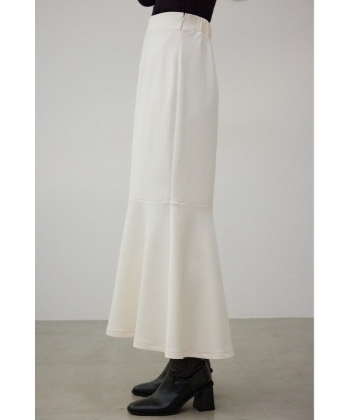 AZUL by moussy（アズールバイマウジー）の「B-HEATマーメイドスカート（スカート・レディース・ブラック/アイボリー/ライトブルー・MEDIUM/SMALL）」の7枚目の写真