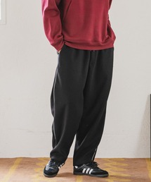 [NUMERALS]ウーリーテックワイドテーパードパンツ