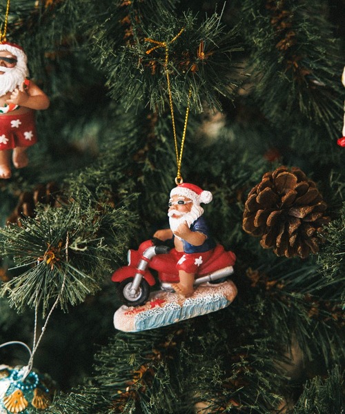 サンタオーナメントハワイ☆2025X'mas☆（インテリア雑貨）｜BAYFLOW