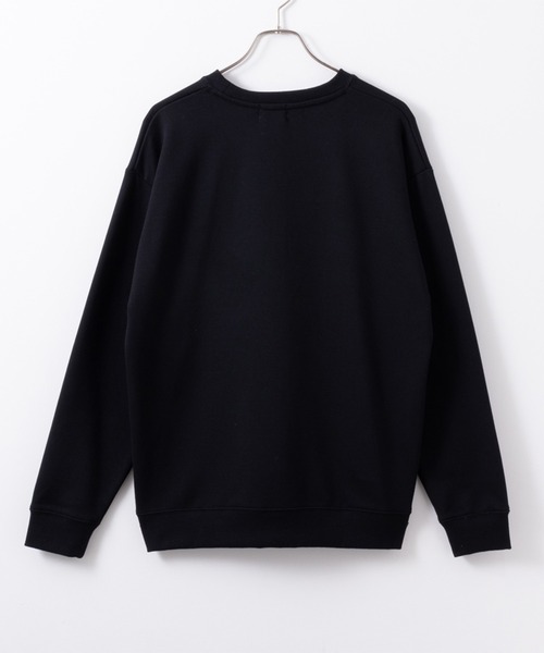 Mac-House(マックハウス)の「Golden Retriever ワンポイント刺繍スウェット(スウェット・メンズ・ブラック/グレー/オートミール/ネイビー・M/XL/L)」の9枚目の写真