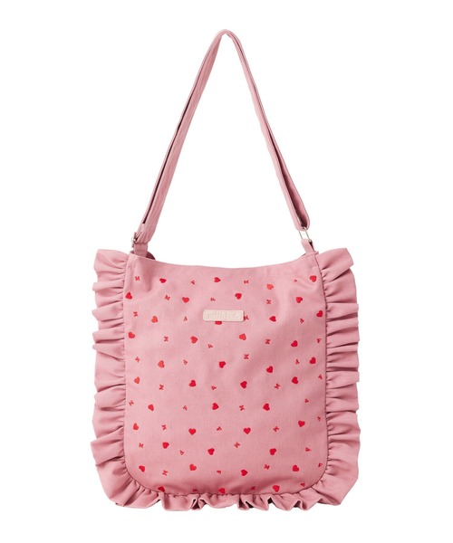 HEART EMBROIDERY CANVAS BAG（ショルダーバッグ）｜MILKFED.（ミルクフェド） 4,961円