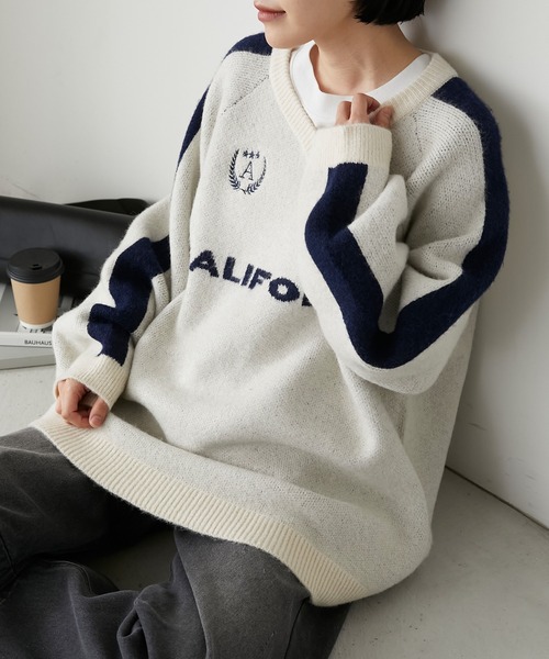 ニット セーター H/S KNIT GAME シャツ レディース FREAK'S STORE ニット セーター ケーブルチーズニット/透かし