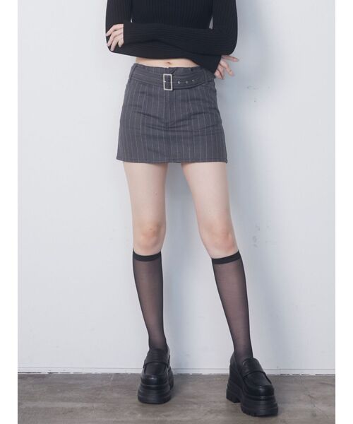 EMODA(エモダ)の「パッチポケットミニスカート(スカート・レディース・ベージュ/その他/ブラック・SMALL/MEDIUM)」の10枚目の写真