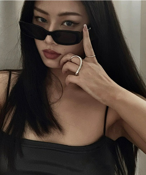 Ritomo De Ricco（リトモ・デ・リコ）の「SALE  シルバー925コート　ジオメトリBOWリング（リング・レディース・シルバー/ゴールド・FREE）」の9枚目の写真