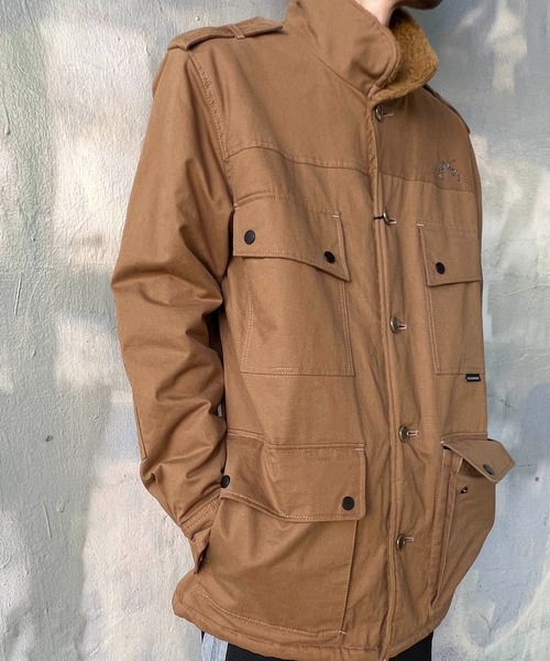 roarguns（ロアーガンズ）の「ORGANIC COTTON CRY（ミリタリージャケット・メンズ・ブラウン・3）」の10枚目の写真