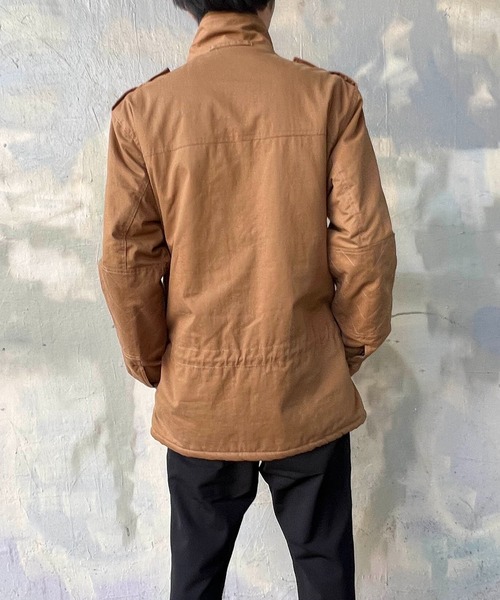 roarguns（ロアーガンズ）の「ORGANIC COTTON CRY（ミリタリージャケット・メンズ・ブラウン・3）」の13枚目の写真