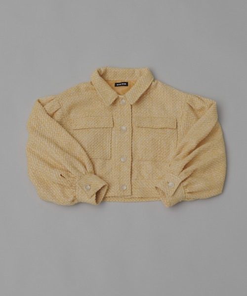 GAB GAB（ガブガブ）の「ツイードCPOジャケット（その他アウター・レディース・マスタード/ブラック/ホワイト・FREE）」の12枚目の写真