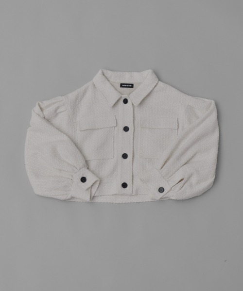 GAB GAB（ガブガブ）の「ツイードCPOジャケット（その他アウター・レディース・マスタード/ブラック/ホワイト・FREE）」の11枚目の写真