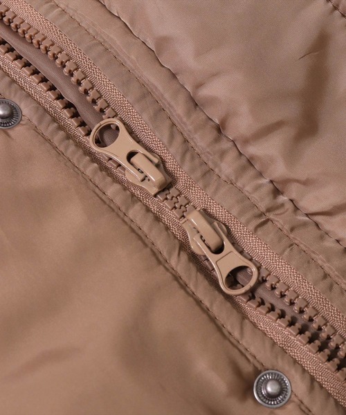 BAYBLO（ベイブロ）の「(DV)【ユニセックス】中綿 パデット モンスターパーカー（ダウンジャケット/コート・メンズ・ブラック/ベージュ/カーキ・MEDIUM/LARGE/X-LARGE）」の15枚目の写真