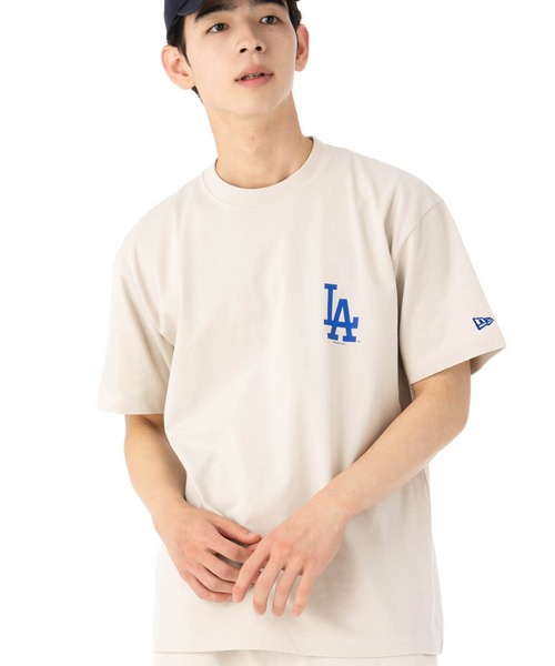 NEW ERA(ニューエラ)の「ニューエラ 半袖Tシャツ MLB(Tシャツ/カットソー・メンズ・グリーン/ホワイト系その他/ブラック系/ネイビー/ホワイト/ホワイト系その他2/ストーン/ブラック・S/M/XXL/XL/L)」の3枚目の写真