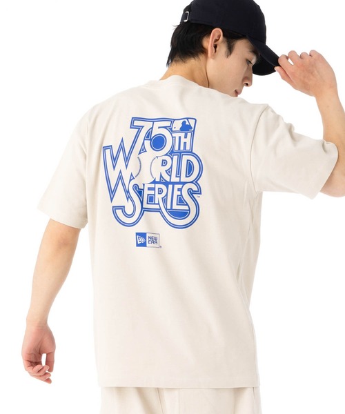 ☆Newera（ニューエラ）☆ MLB PIN BUTTON 半袖Tシャツ 全3種 NEW ERA ニューエラ 半袖Tシャツ オーバーサイズ MLB ONSPOTZ