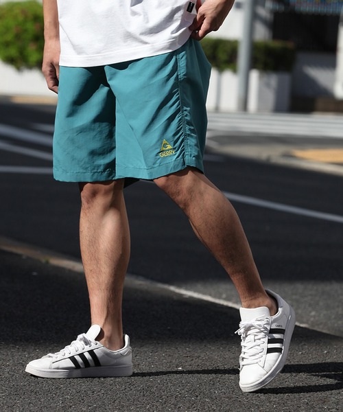 GERRY（ジェリー）の「【GERRY/ジェリー】水陸両用 ナイロンタスラン ワンポイント ショートパンツ（その他パンツ・メンズ・サファリグリーン/ブラック/ダークグレー/マスタード/パープル/ダークベージュ/レオパード/ネイビー系1/オリーブドラブ/オレンジ/ネイビー系2/ターコイズブルー/ブラック系その他/ブルーグリーン/カーキ/グレイッシュベージュ/グレー系カモフラージュ/イエロー系その他/グリーン系その他/ピンク・L/LL/M/S）」の11枚目の写真