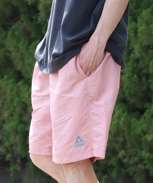 GERRY（ジェリー）の「【GERRY/ジェリー】水陸両用 ナイロンタスラン ワンポイント ショートパンツ（その他パンツ・メンズ・サファリグリーン/ブラック/ダークグレー/マスタード/パープル/ダークベージュ/レオパード/ネイビー系1/オリーブドラブ/オレンジ/ネイビー系2/ターコイズブルー/ブラック系その他/ブルーグリーン/カーキ/グレイッシュベージュ/グレー系カモフラージュ/イエロー系その他/グリーン系その他/ピンク・L/LL/M/S）」の17枚目の写真