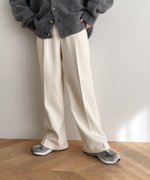 CANAL JEAN | smileyranna ウォームタックストレートパンツ(その他パンツ)
